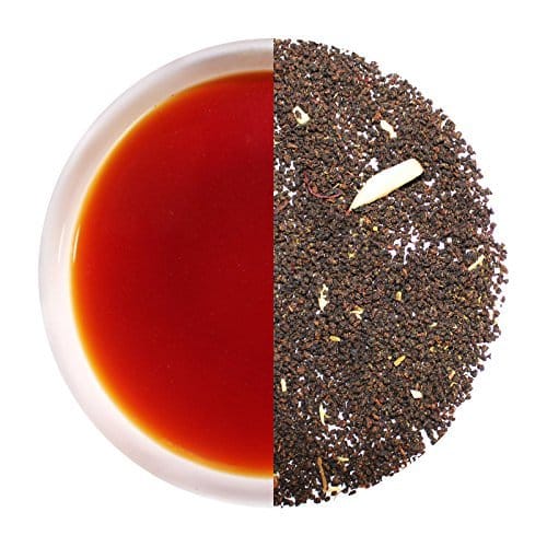 Buy 1 Get 1 Free Teafloor Thandai Chai | Loose Leaf Black Tea | Assam Tea | 100 % Natural Organic Tea | Blend of Black Tea With Real Spices | Calming Effect | Notes of Saffron Flavor | Assam | 100gm (3.5 Oz) 80 cups