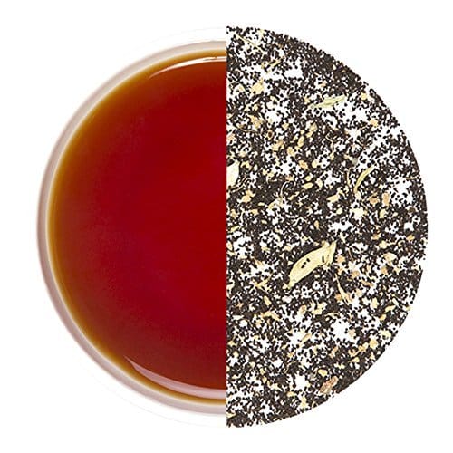 Teafloor Exotic Bombay Cutting Chai | Fresh Loose Leaf Black CTC Tea | Low Caffeine | Bold Cardamom Aroma | Cutting Chai | Bombay Tea | Improves Digestion | Served With Snacks | Mumbai | 100 grams (3.5 oz) 40 cups