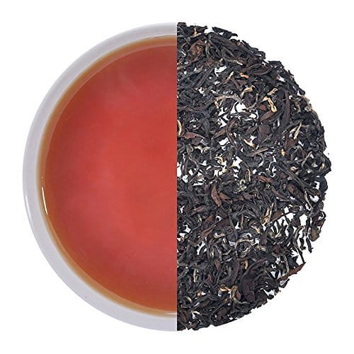 Teafloor Arya Ruby Darjeeling Black Tea | Loose Leaf Black Tea | Darjeeling Tea | 100% Natural Organic Tea | Low Caffeine | Subtle Taste | Single Estate | Anti-Nauseatic Properties | Arya Tea Estate, Darjeeling | 200gms (7 Oz) 100 Cups