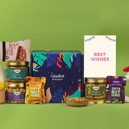 Selected Chocolates and Nuts Gift Hamper - 7 Products