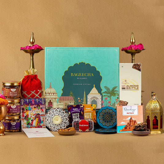 Shubh Deepawali Premium Gifting in Bageecha by Gladful Box - 11 Products