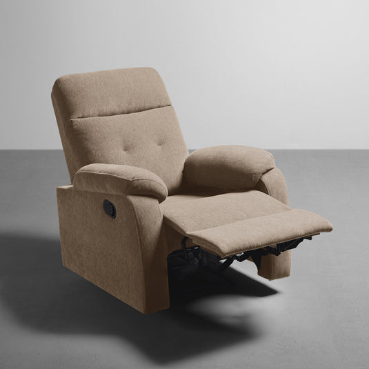 Sleepyhead RX5 - Single Seater Fabric Recliner (Belgian Beige)