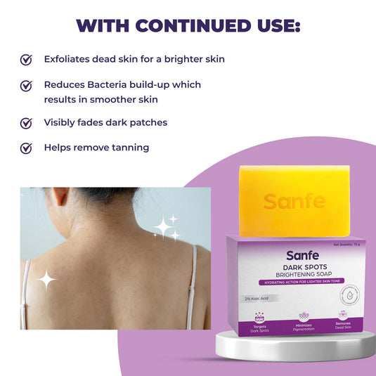 Sanfe Dark Patches Removal Soap