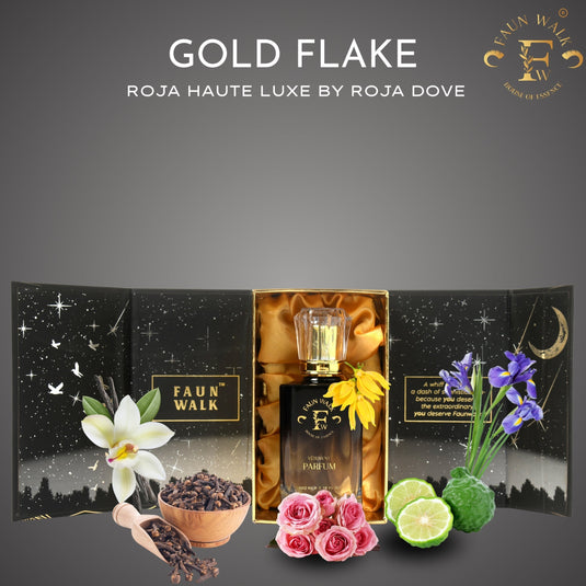 GOLD FLAKE (SIMILAR TO ROJA HAUTE LUXE BY ROJA DOVE)