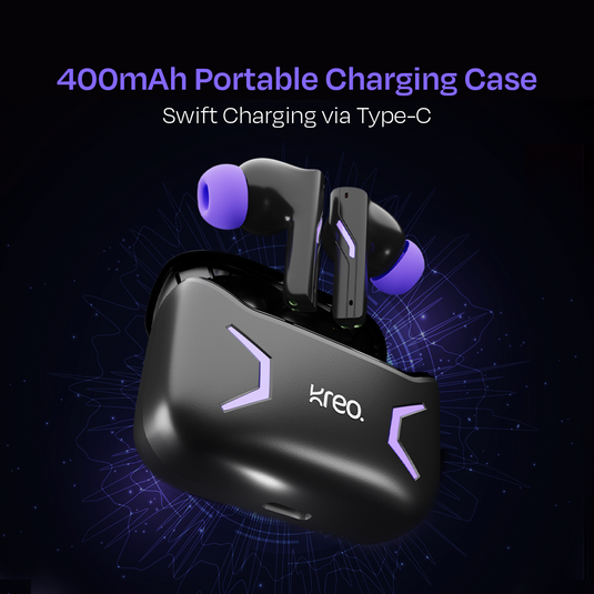 Mako TWS Wireless RGB Gaming Earbuds Kreo