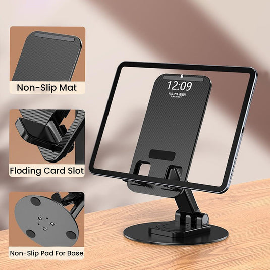 GIZMORE 360° Rotatable Base Mobile Phone Stand