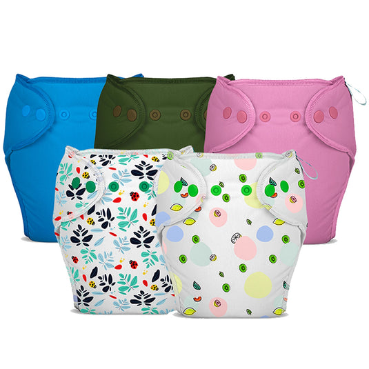 5 Piece Pack of New & Improved Smart Nappy for 10-18 months old (Size LXL)