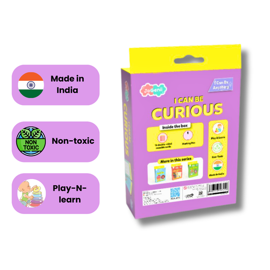 I Can Be Curious - JoGenii's Mini DIY Kit | Ages 3-99 | Return Gift, Travel Friendly