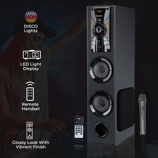 GIZMORE ST5000 Pro 50W Bluetooth Single Tower Speaker