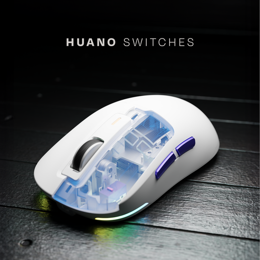 Pegasus 58g Ultra-Light Wireless White Gaming Mouse Kreo