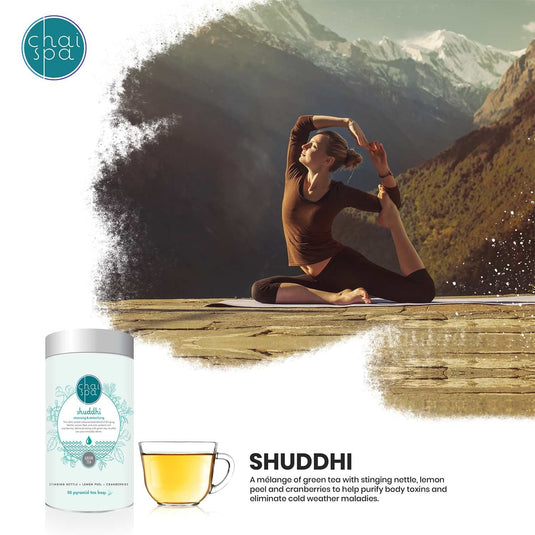 ChaiSpa SHUDDHI by Teafloor | Green Tea for Rejuvenating Body | Detox Green Tea