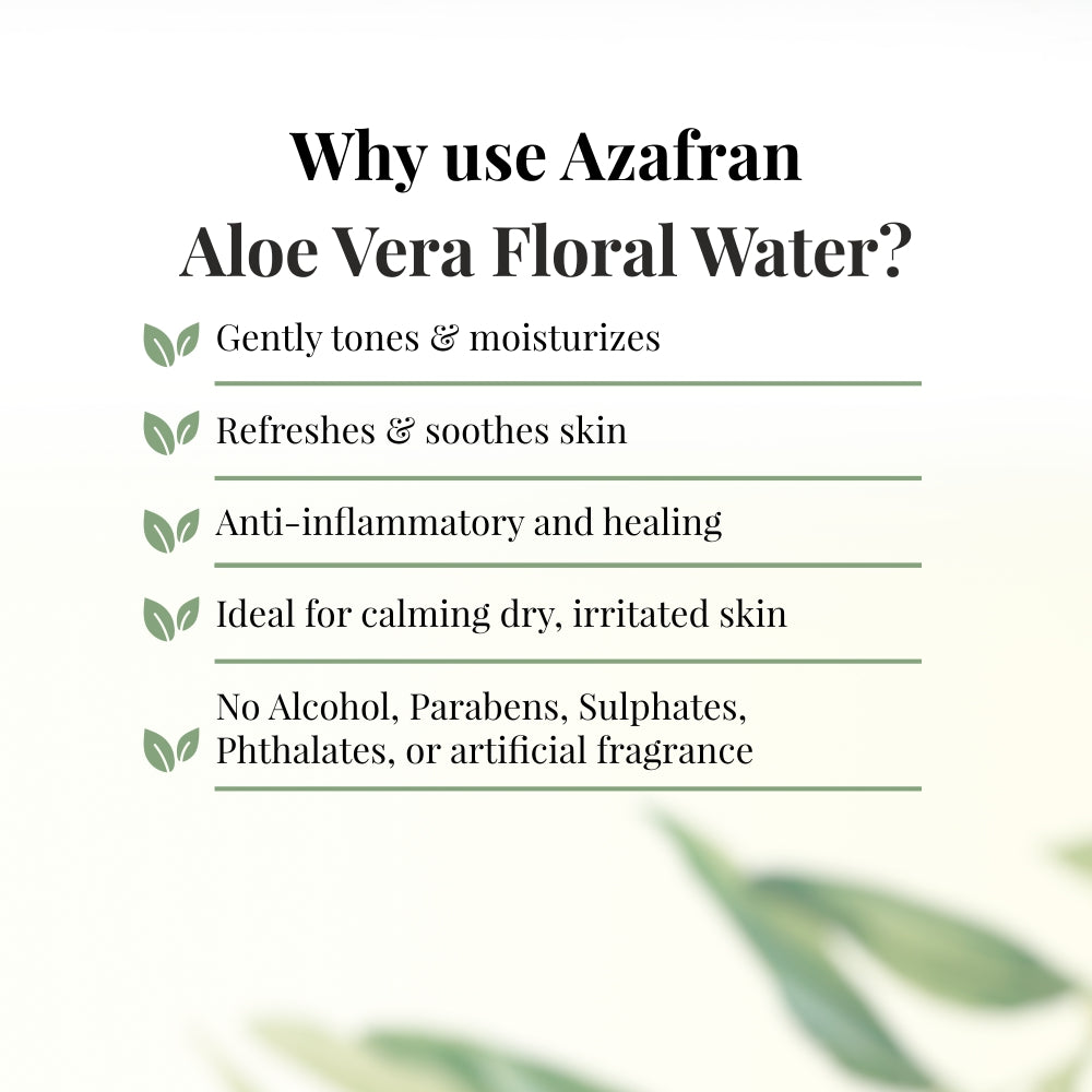 Organic Aloe Vera Floral Water