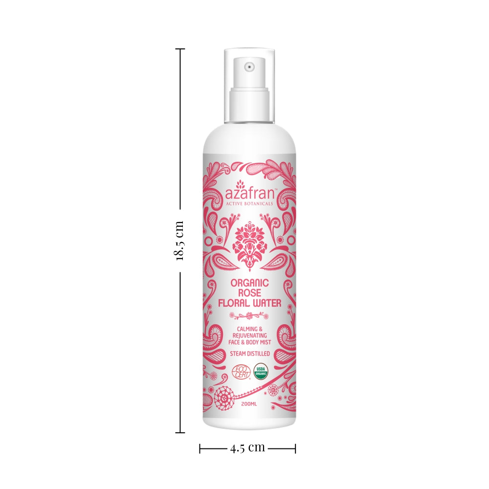 Organic Rose Floral Water