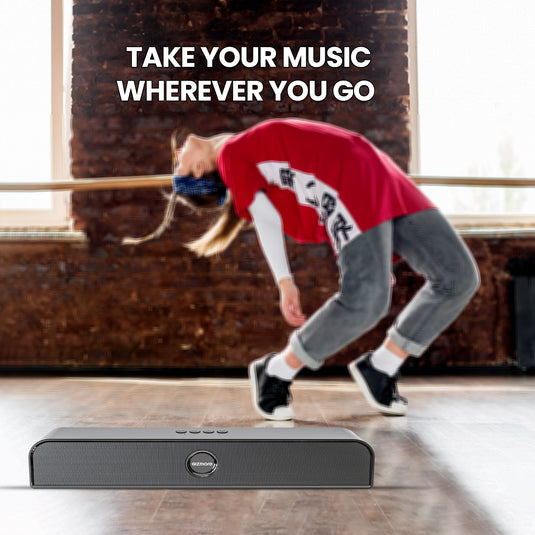 GIZMORE 1200Ultra 12W RMS Bluetooth Soundbar