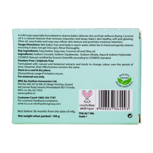 Azafran Baby Moisturizing Soap