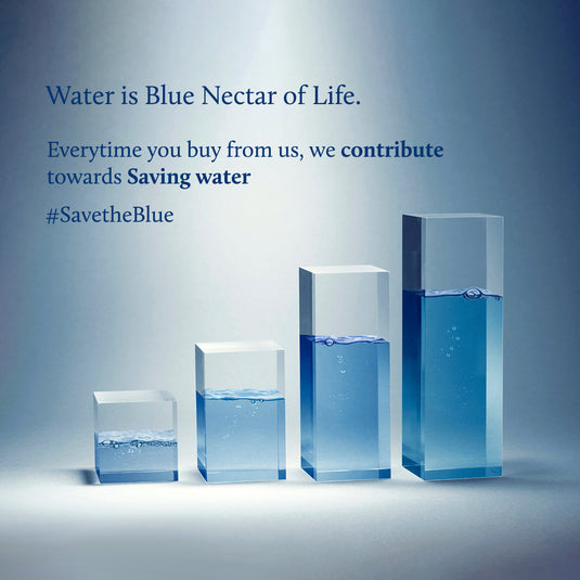 Water is the Blue Nectar of Life