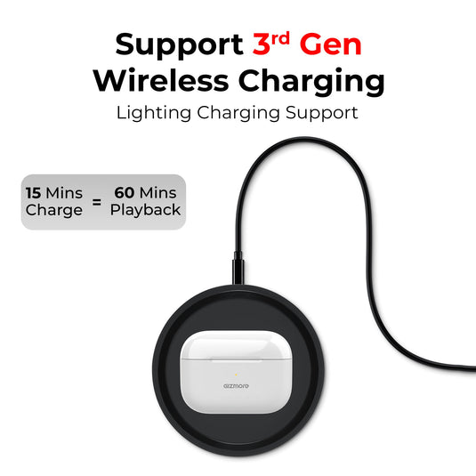 GIZMORE 871 RAGA TWS Wireless Charging Earbuds