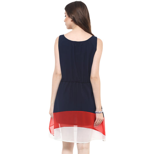 Tricolor Dress