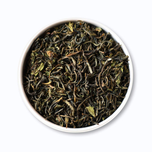 Teafloor Darjeeling Black Tea - Loose Leaf | Darjeeling Okayti Full Wonder Black Tea | First Flush | Okayti Tea Estate | Tea Weight : 100g / 3.5 oz(50 Cups) (Chocolate)