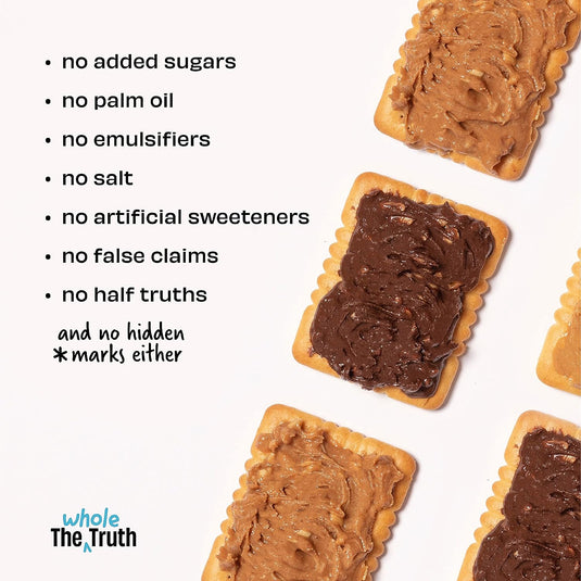 The Whole Truth - Protein Peanut Butter - 925g (11g Protein Per Serve) - Crunchy