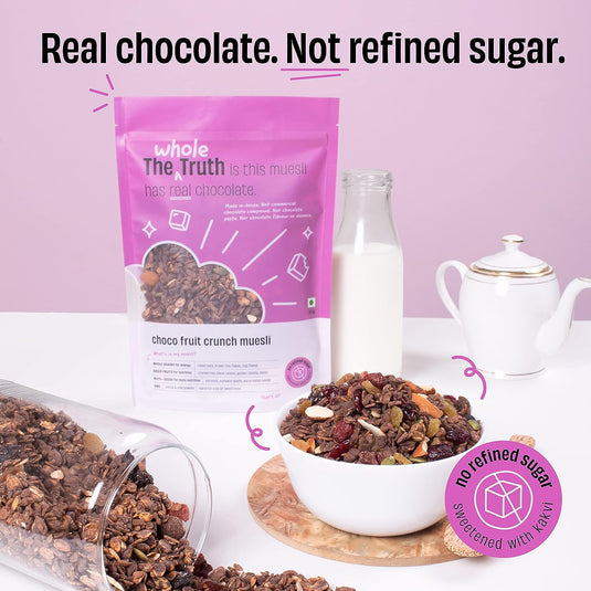 The Whole Truth - Breakfast Muesli - Choco Fruit Crunch - 750g