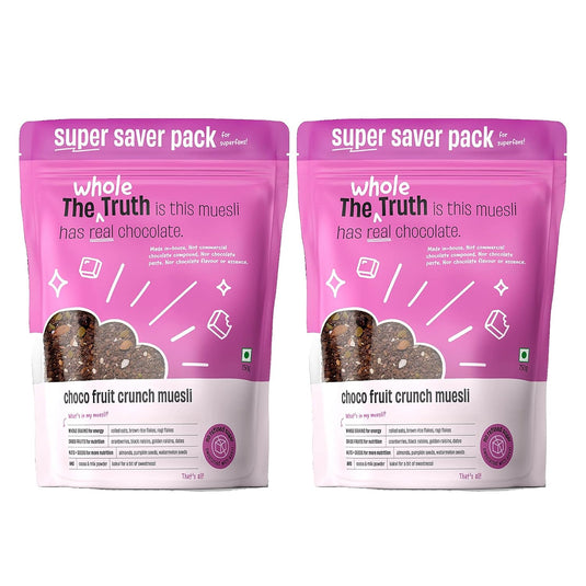 The Whole Truth - Breakfast Muesli - Choco Fruit Crunch - 750g