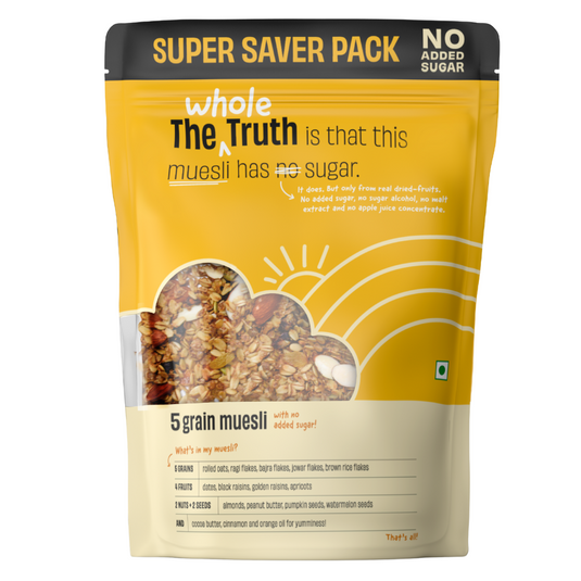 The Whole Truth - Breakfast Muesli - 5 Grains - 750g | Vegan