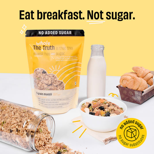 The Whole Truth - Breakfast Muesli - 5 Grains - 750g | Vegan