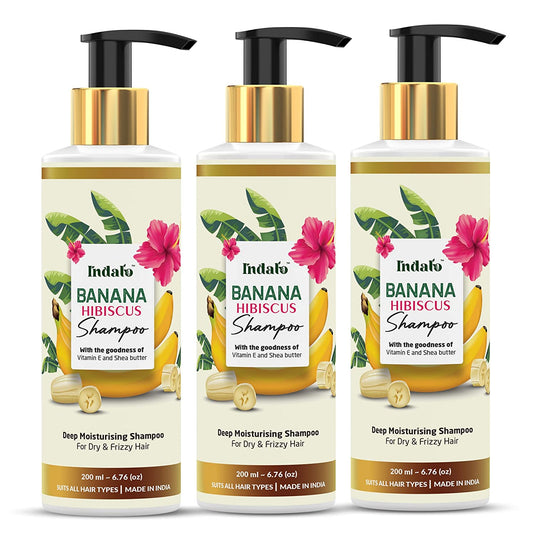 Banana Hibiscus Shampoo Pack of 3