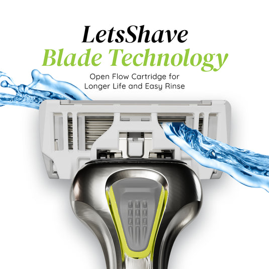 LetsShave Pro 6 Plus Blades for Men Pack of 8