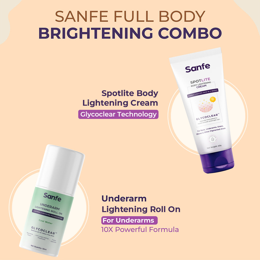 Sanfe Full Body Brightening Combo