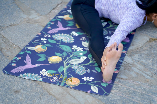 extra wide yoga mat for women with carry strap