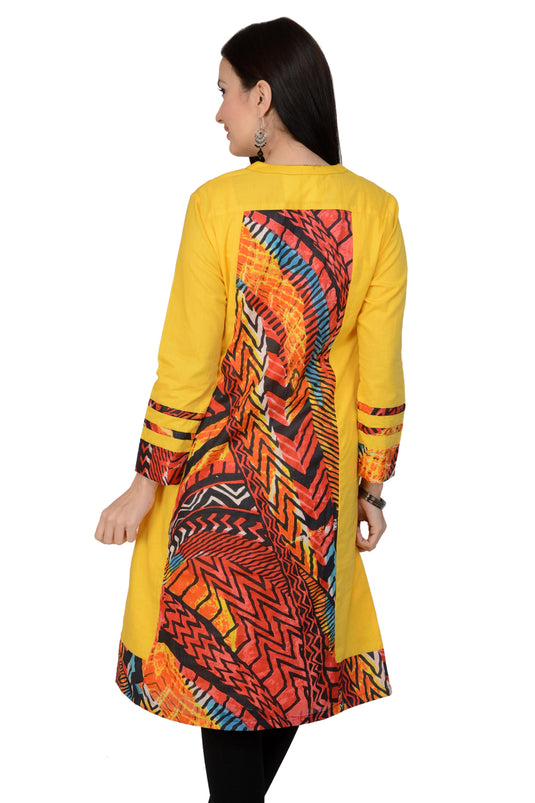 Pannkh Casual Full Sleeve Printed Women's Kurti