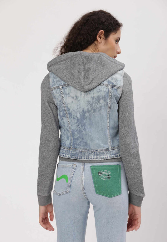 UnCrave Pledge | Light Indigo Regular Trucker Jacket | Xtra Small
