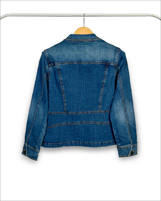 UnCrave Pledge | Mid Indigo Regular Chore Jacket | Extra Large