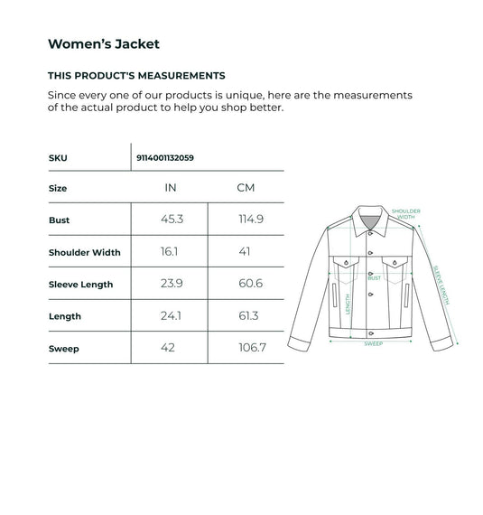 UnCrave Pledge | Mid Indigo Regular Chore Jacket | Extra Large