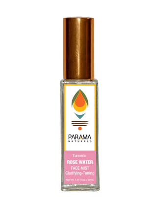 Parama Naturals Turmeric Rose Water Face Mist Clarifying-Toning, Face Mist, Toner, Cleanser, Makeup base, Rose, rose, Turmeric, Natural Ingredients, Skin Care 