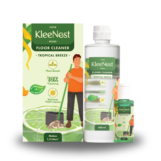 Kleenest 1.5 Litre Starter Kit – Tropical Breeze Floor Cleaner