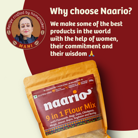 Naario 9-in-1 Flour (Atta) Mix