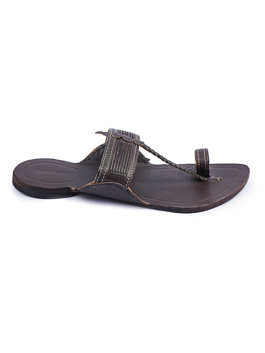 Original Brown - Men Kolhapuri Chappal