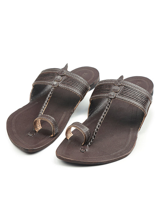 Original Brown - Men Kolhapuri Chappal