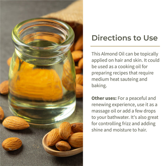 Cold-Pressed Almond Oil (Sweet)