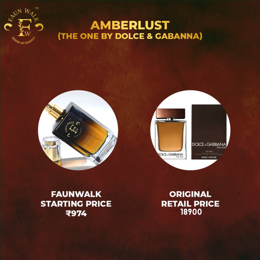 AMBERLUST (SIMILAR TO THE ONE BY DOLCE & GABANNA)