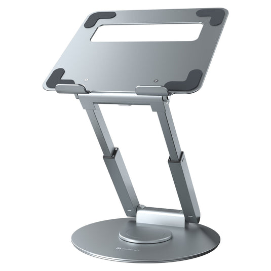 Portronics My Buddy K8 Portable Laptop Stand. Silver