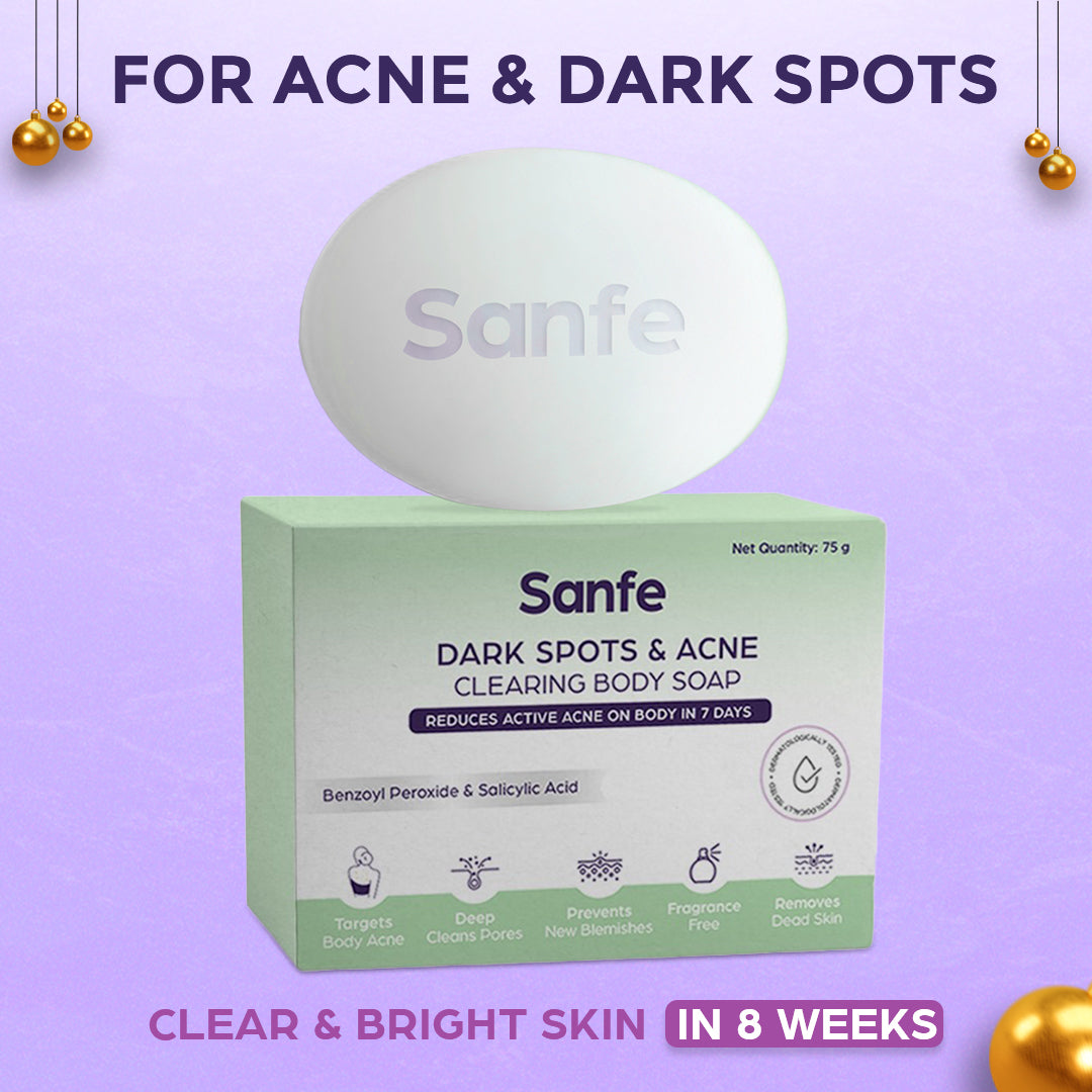 Sanfe Dark Spot Acne Clearing Soap