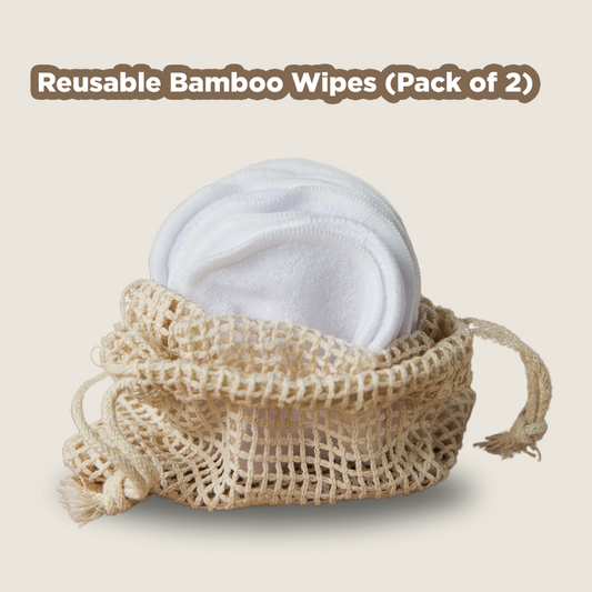 Reusable Bamboo Cotton Facial Pads for Removing Mul Secrets Facemask | Pack of 2