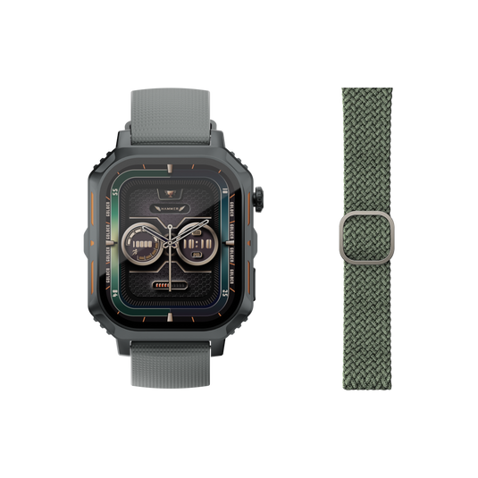 Hammer Conquer Bluetooth Smartwatch & Stellar TWS Earbuds (Combo)