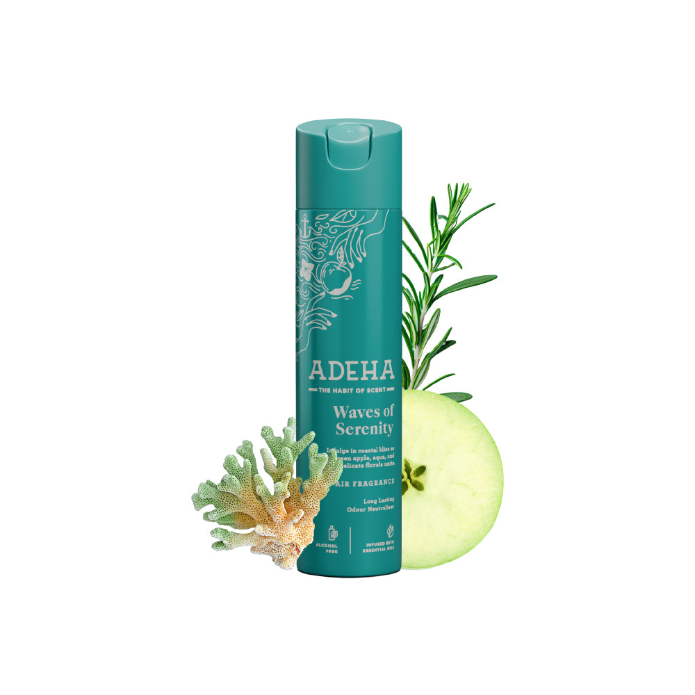 Adeha Adeha Room Air Freshener Spray - Waves of Serenity | Alcohol Free Room