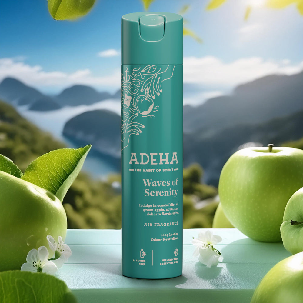 Adeha Adeha Room Air Freshener Spray - Waves of Serenity | Alcohol Free Room