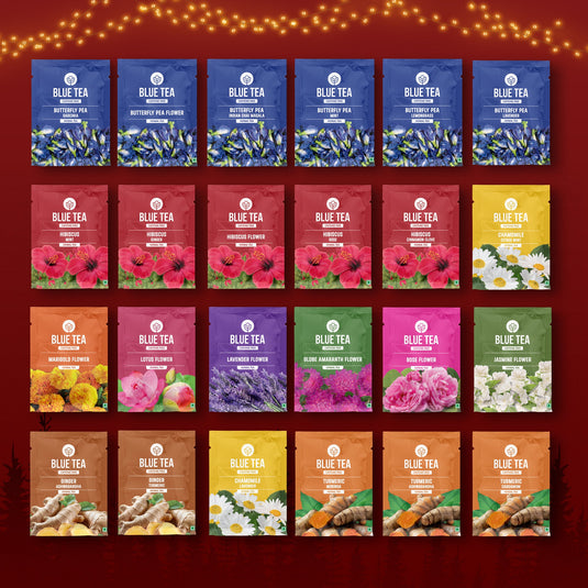 Advent Calendar- Plant Based | 24 Unique Tea Bags Gift Set